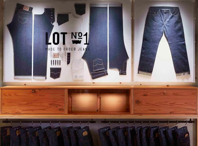 Levi's Lot No.1 Bespoke Jeans - London Regent Street