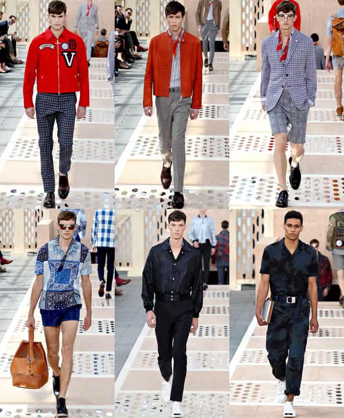 Louis Vuitton Americana Influences On The SS14 Menswear Runway