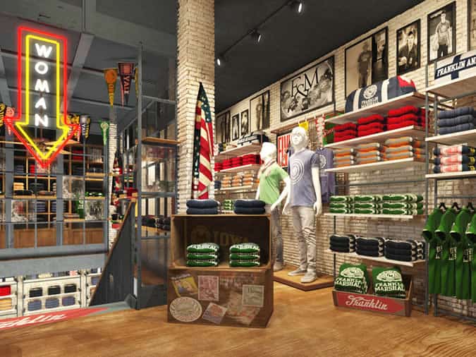 Franklin & Marshall UK store