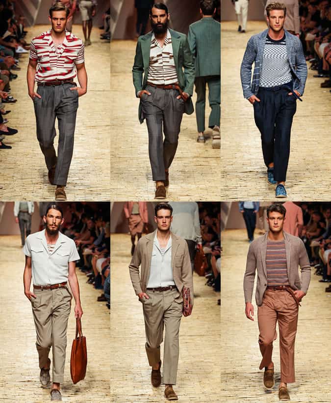 Missoni Americana Influences On The SS14 Menswear Runway