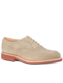 CHURCH Downton suede micro brogues