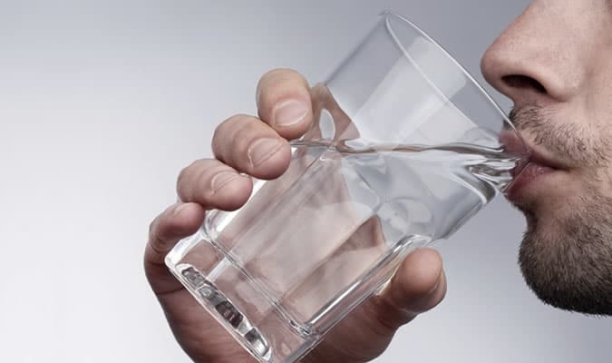 Drink plenty of water