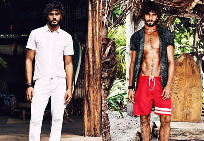 H&M Menswear Summer 2014 Campaign Lookbook