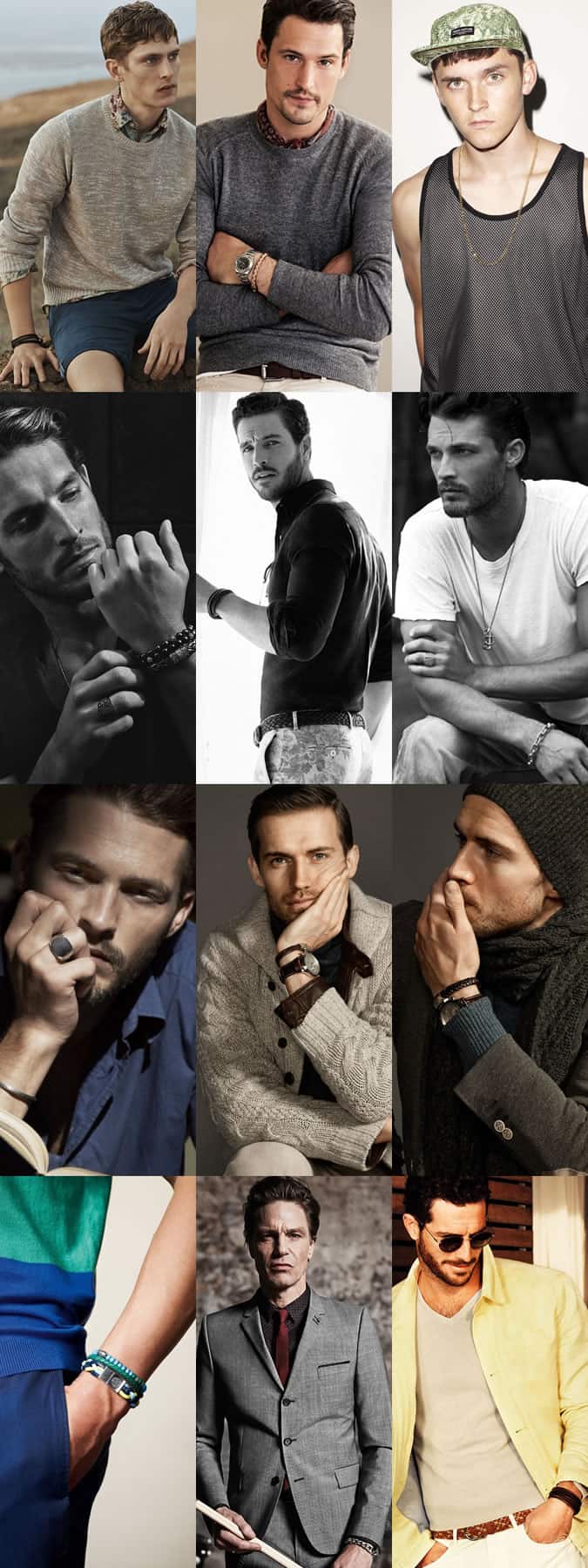 Men's Jewellery Inspiration Lookbook