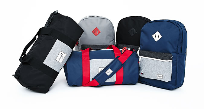 Herschel Supply x Champion Men's Bag Collection