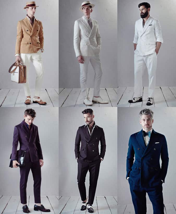 Berluti Double-Breasted Tailoring On The SS14 Runways