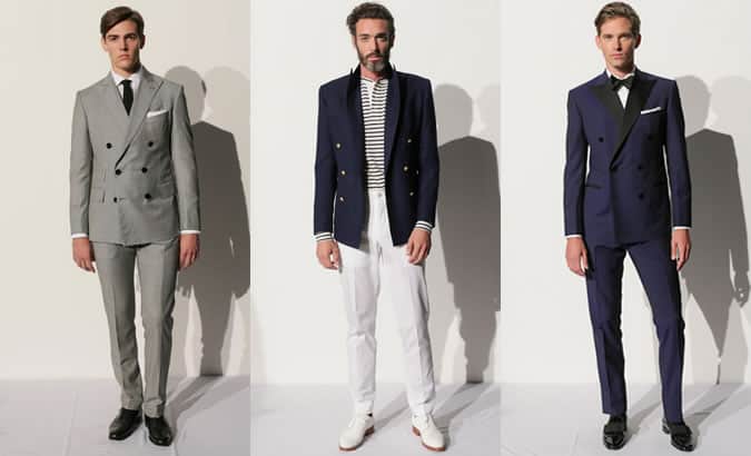 Ovadia & Sons Double-Breasted Tailoring On The SS14 Runways