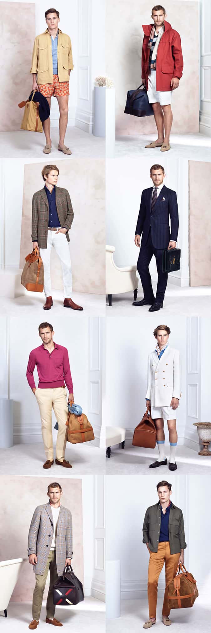 Alfred Dunhill Spring/Summer 2015 Lookbook