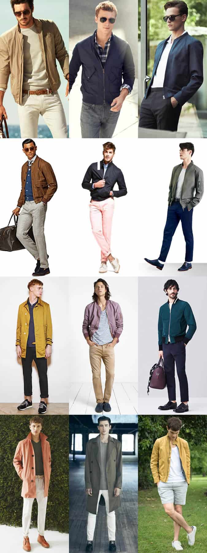 Men's Lightweight Summer Outerwear Layering Lookbook