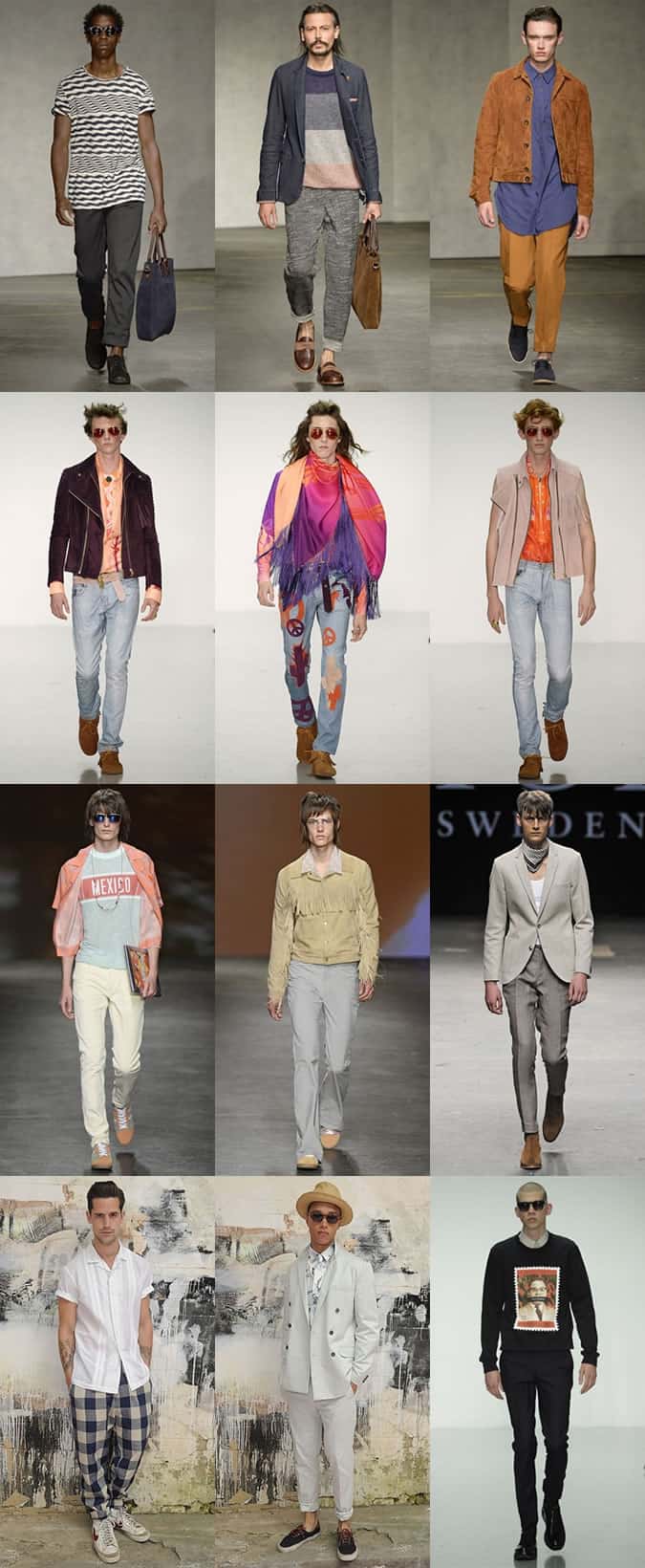 Latin America and Hispanic Influences On The SS15 Menswear Runways at London Collections: Men
