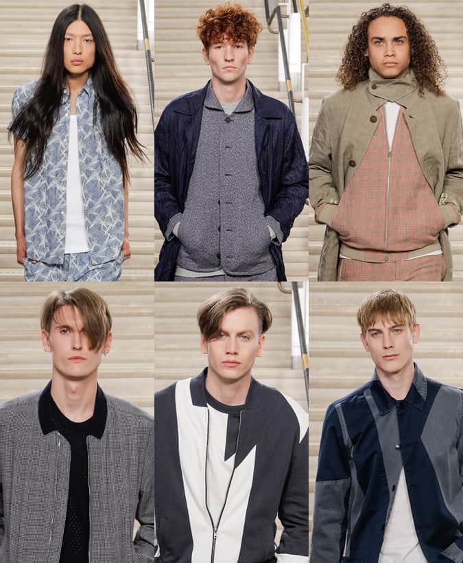 Sassoon Created The Hair For YMC's SS15 Menswear Collection