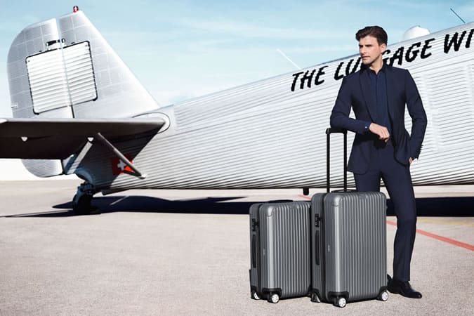 Johannes Huebl For Rimowa Luggage