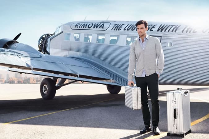 Johannes Huebl For Rimowa Luggage