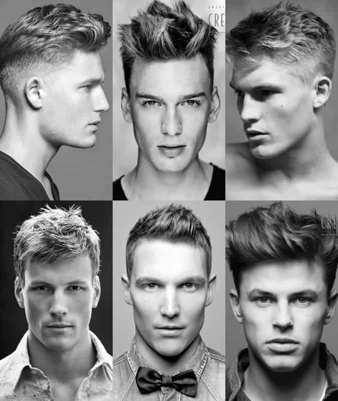 Men's Hairstyles: Point Cut Technique