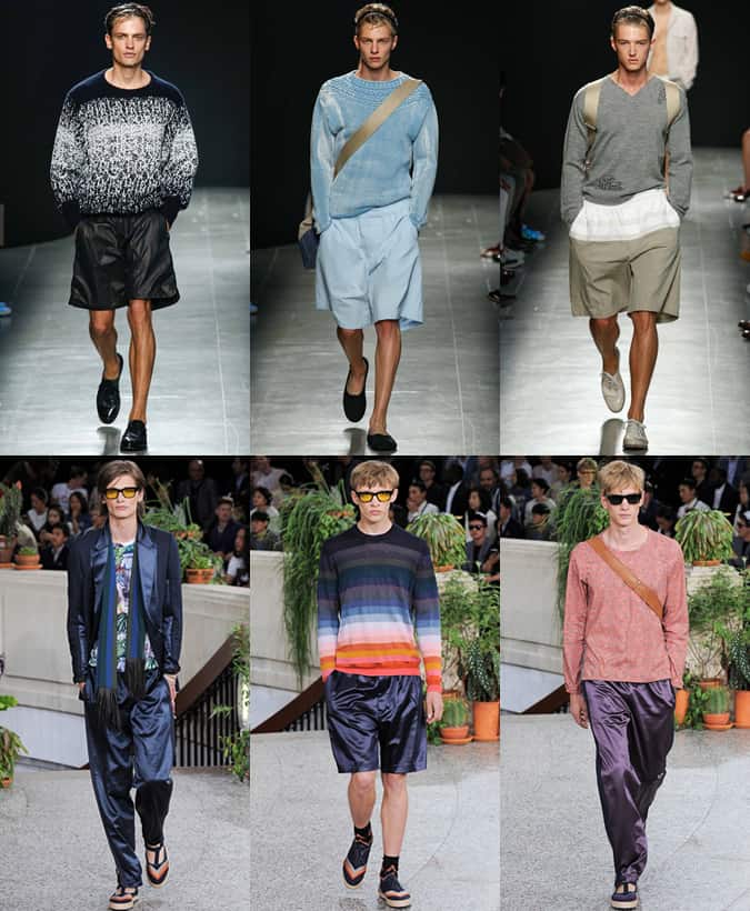 Men's Luxe Loungewear Trend On The SS15 Runways