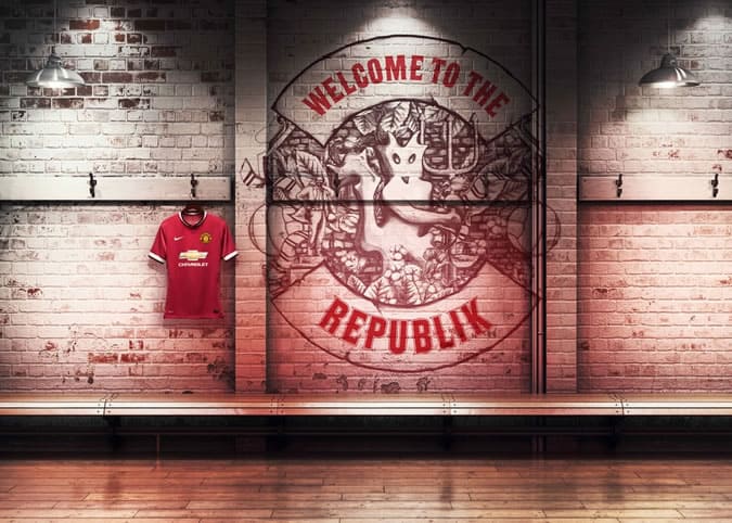 Manchester United Home Kit 2014/15 Season