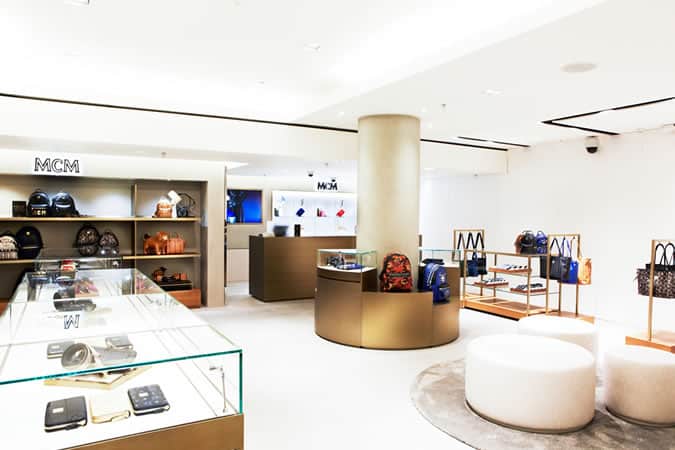 MCM Relaunches Harrods Shop