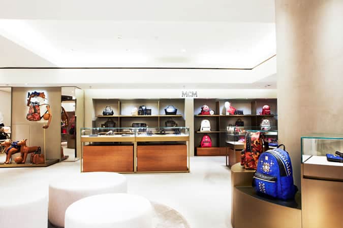 MCM Relaunches Harrods Shop