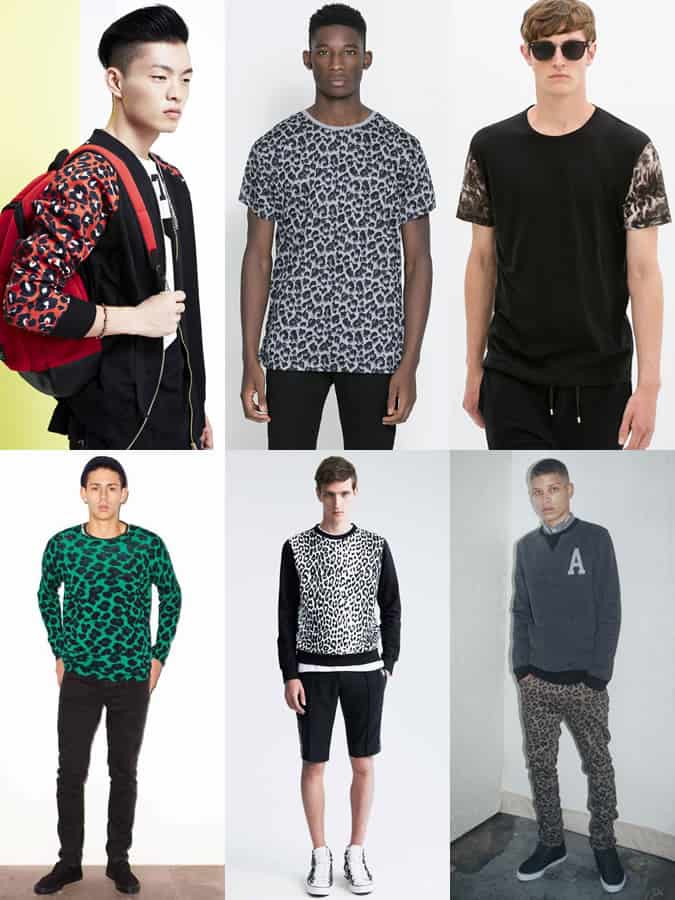 Men's Animal Print Clothing - Spring/Summer Outfit Inspiration Lookbook