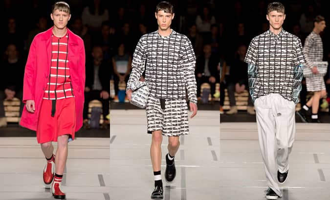 Check Casual Pieces On SS14 Menswear Runways at Kenzo