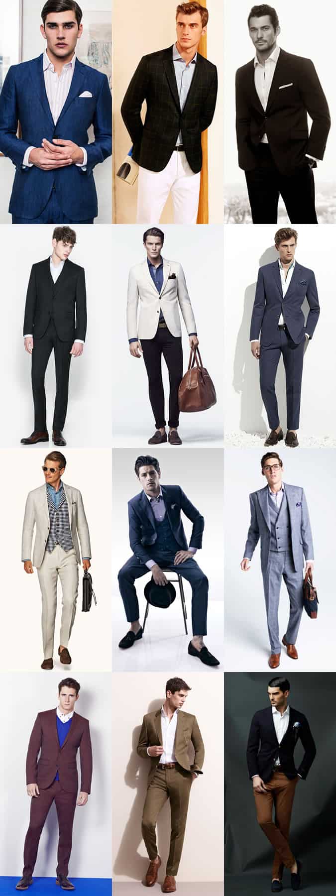 Men's Shirt With No Tie Outfit Inspiration Lookbook