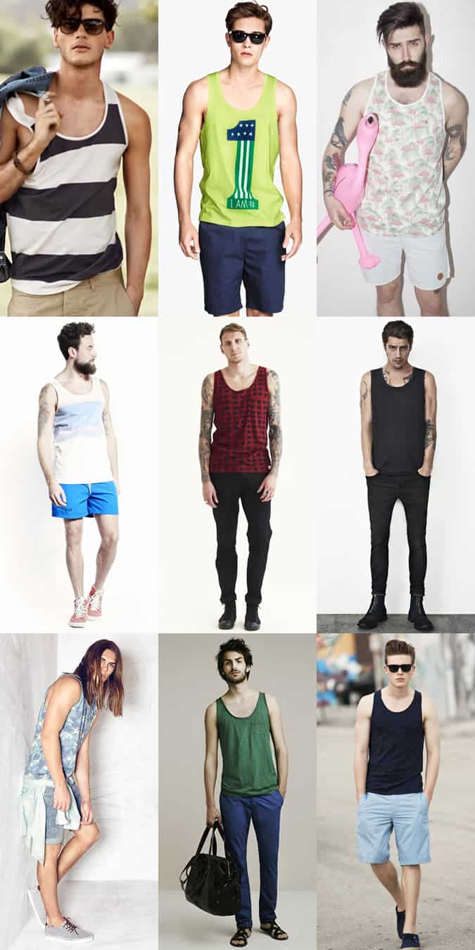 Men's Summer Vest Outfit Inspiration Lookbook