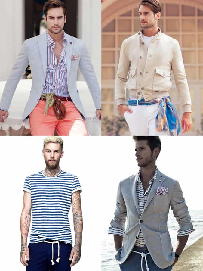Unusual or Creative Belt Alternatives For Men - Sashes, Scarves and Ropes