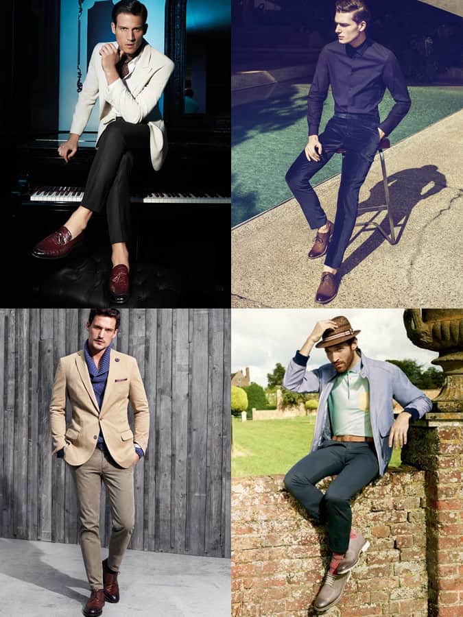 Men's Burnished Toe Shoes - Details That Make A Difference