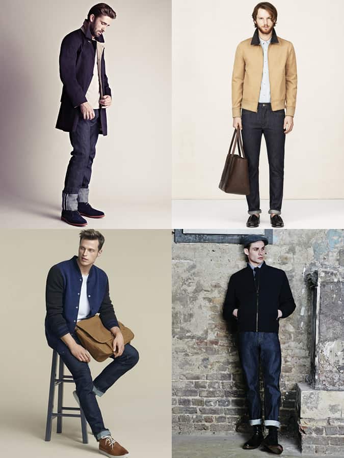 Selvedge Denim Jeans Turn-Ups Lookbook