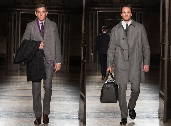 Grey Flannel Suits On AW14 Hackett Runway