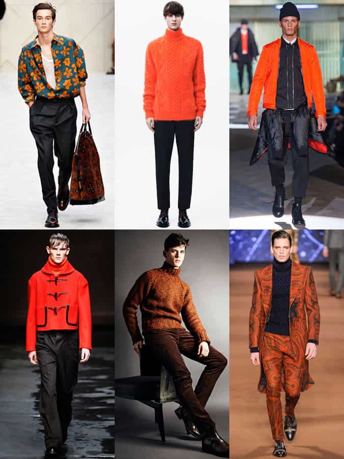 Orange On The SS15 Menswear Runways