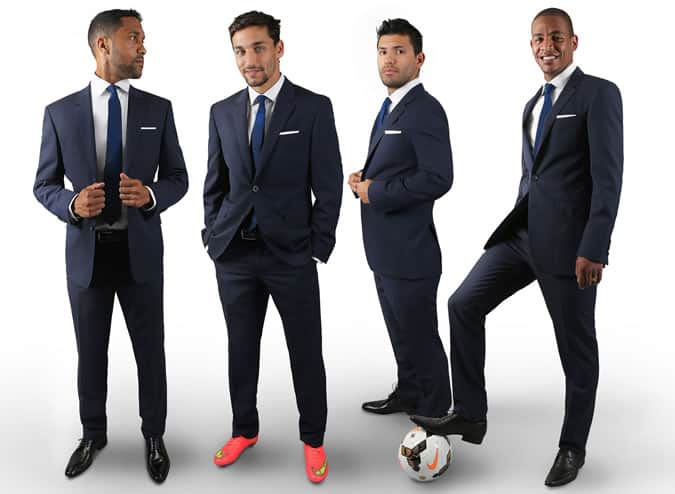 T.M.Lewin x Manchester City Tailoring
