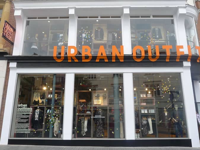 Urban Outfitters Leicester Store