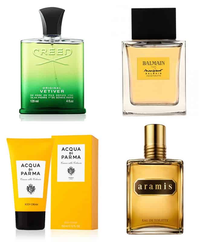 Fragrance Pairs That Work Well: Creed Original Vetiver with Monsieur Balmain and Acqua di Parma Colonia with Aramis Classic