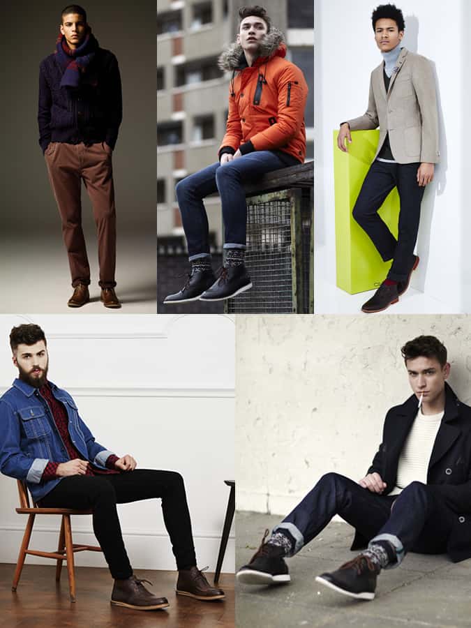 Men's Leather Chukka Boot Outfit Inspiration Lookbook