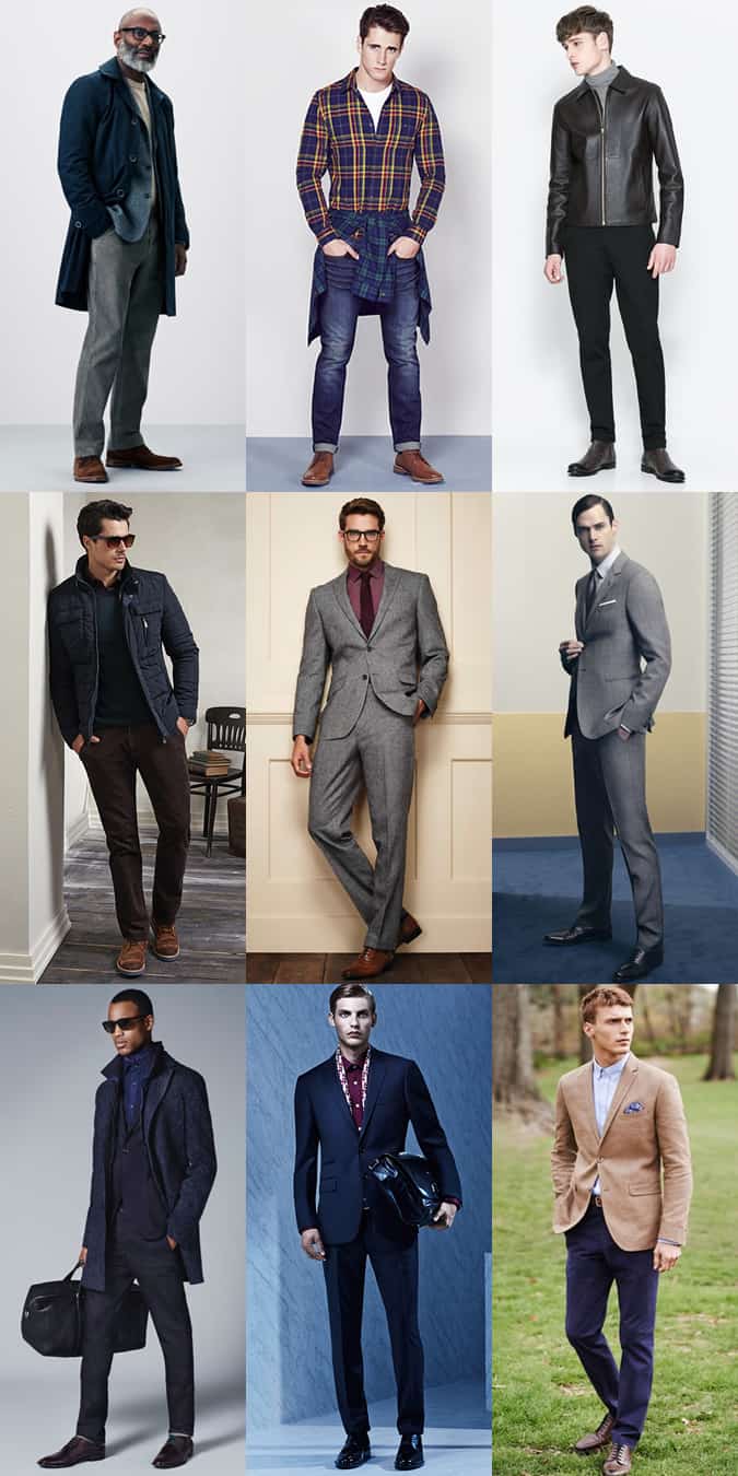 Men's Trouser Lengths - The Right Length/Break Lookbook