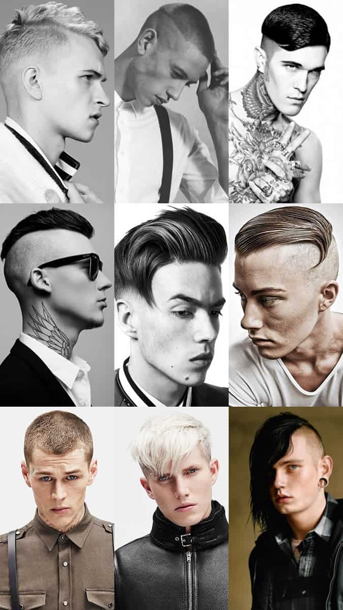 Men's Punk-Inspired Hairstyles