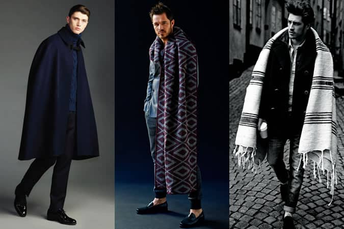 Men's Blankets, Ponchos and Capes - Outfit Lookbook
