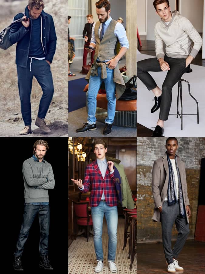 Normcore Pieces Mixed With Refined Clothing - Men's Winter Inspiration Lookbook