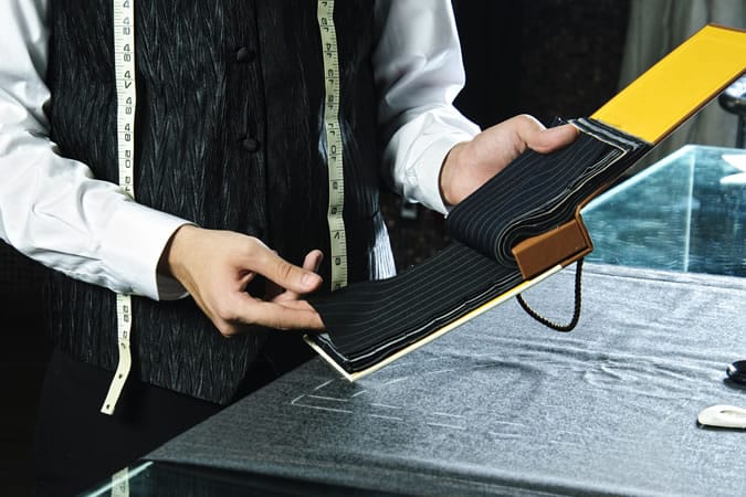 A Selection Of Suit Cloths