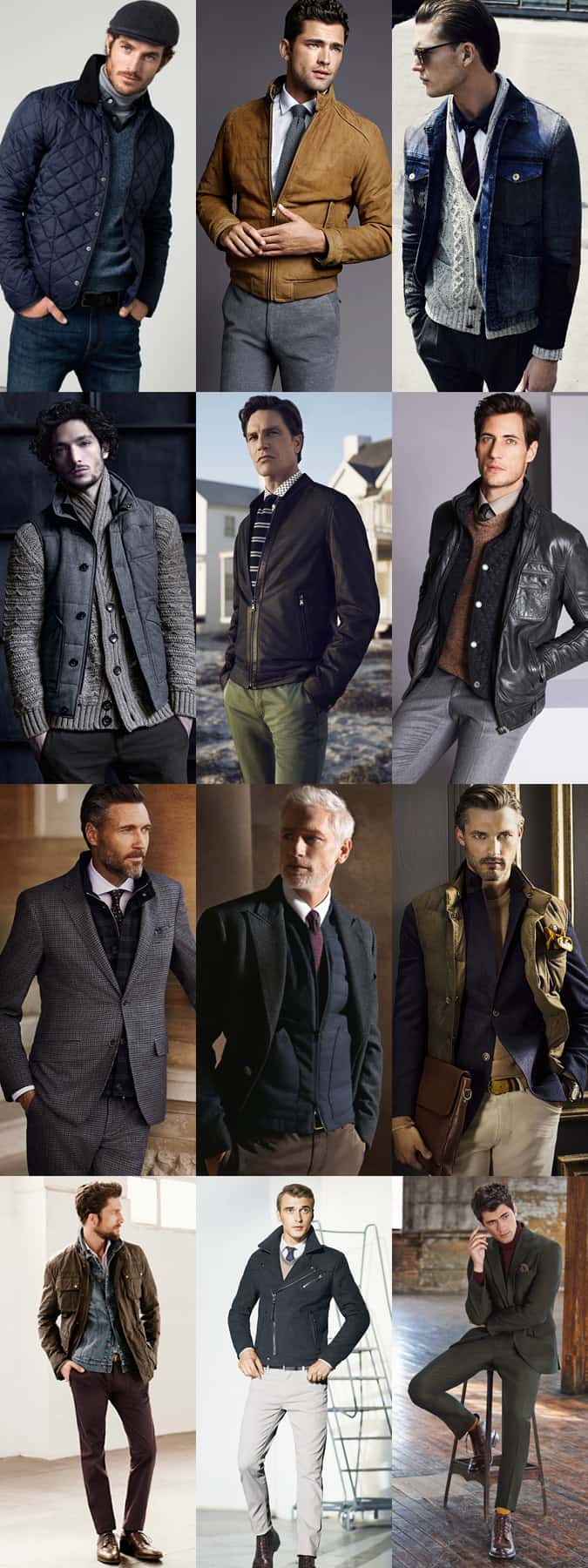 Men's Creative Layering & Juxtapositions Outfit Inspiration Lookbook