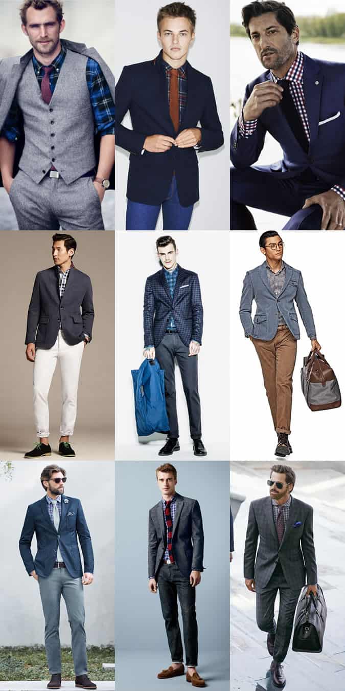 Men's Check Shirts - Smart Outfit Inspiration Lookbook