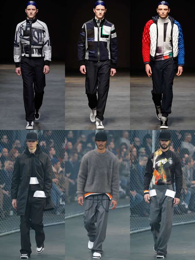 Men's Tailored Sweatpants On The AW14 Menswear Runways