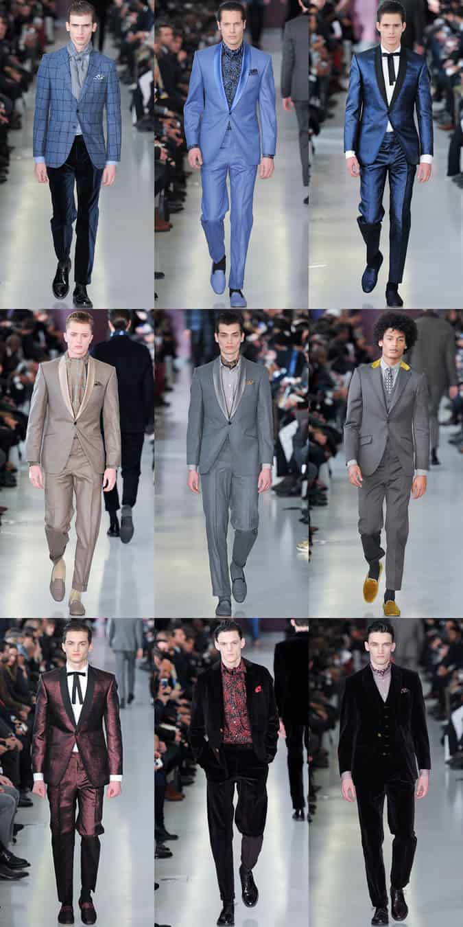 Richard James AW14 Menswear Collection On Runways
