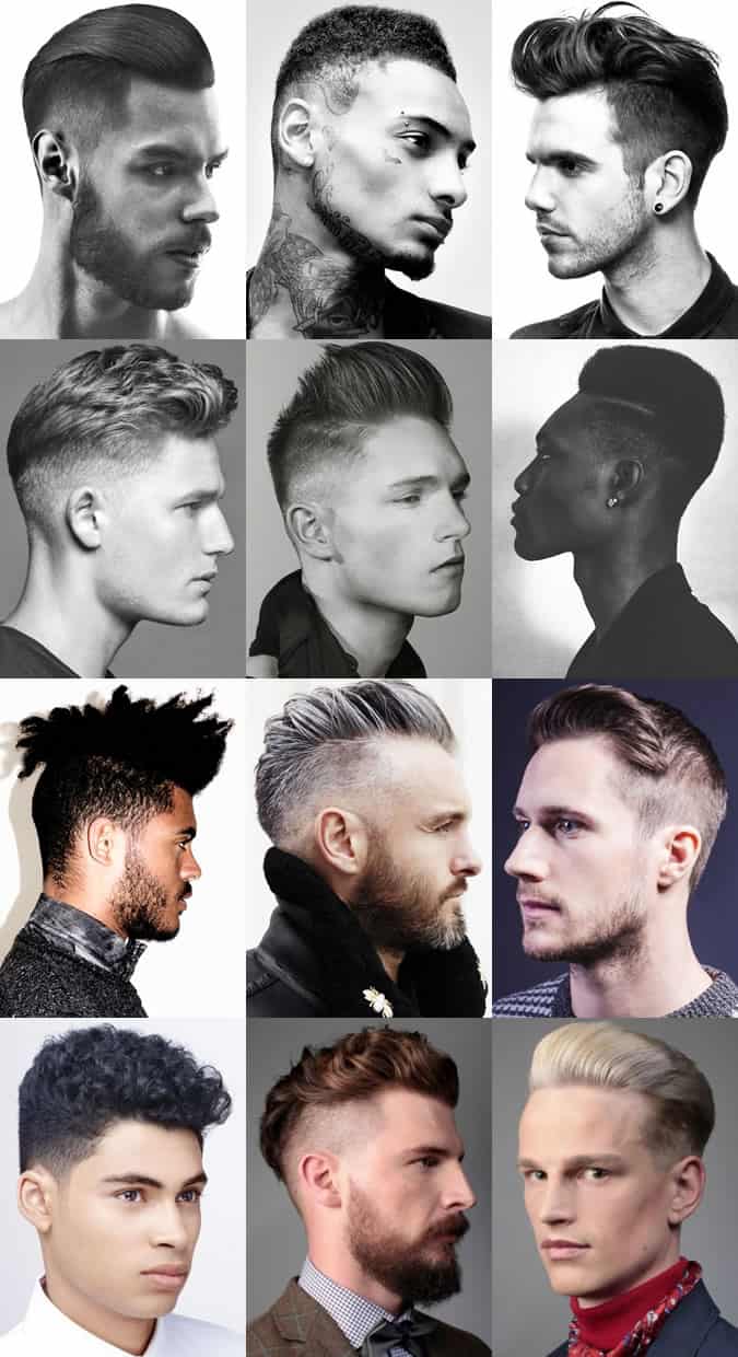 Men's Disconnected Party Season Hairstyles