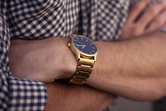 Men's Gold and Rose Gold Watches