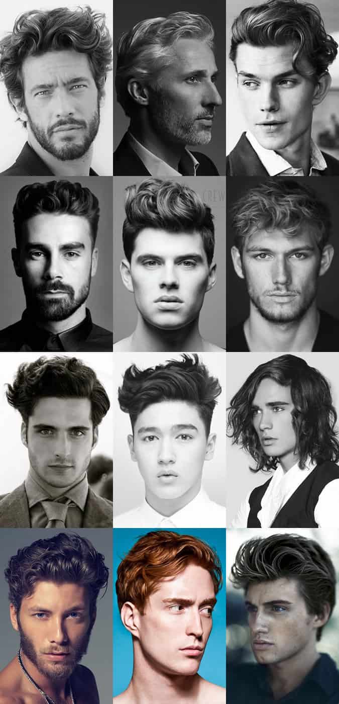 Men's Wavy Hairstyles For 2015