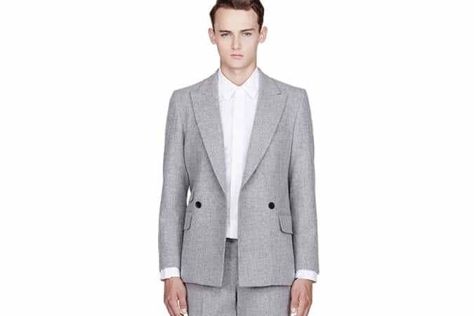A. Sauvage grey suit