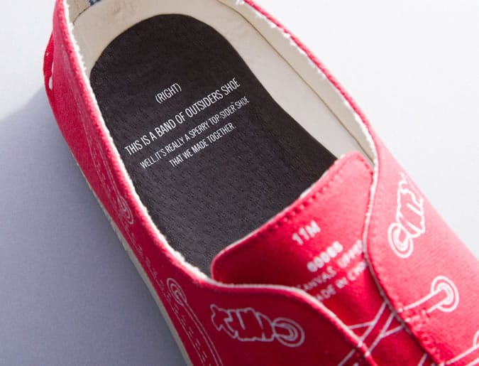 Sperry Top-Sider x Band of Outsiders Capsuke