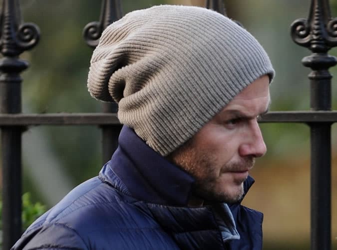 Even David Beckham Has Fell Foul Of The Beanie